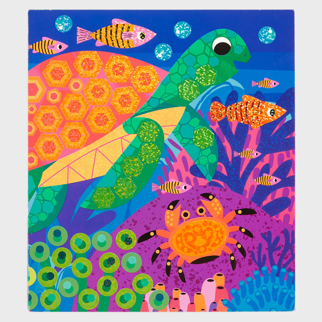 Magic Sticker Sparkle Poster Activity Kit | Ocean