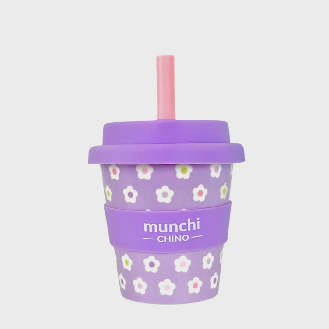 4oz Babychino Cups | Flower
