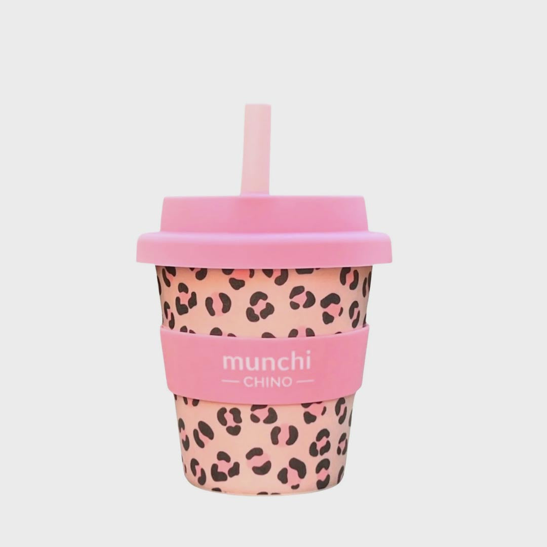 4oz Babychino Cups | Leopard Print