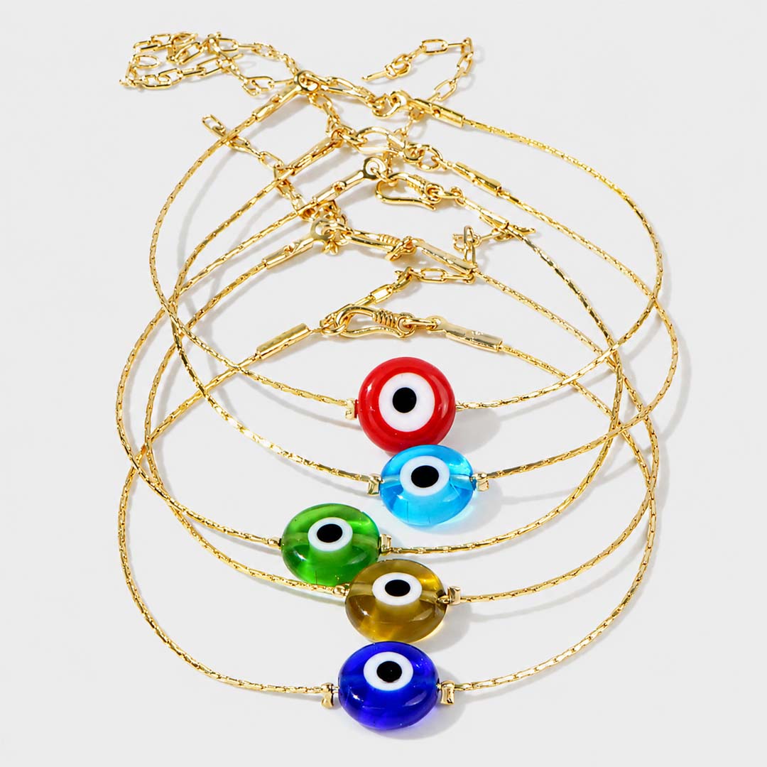 Turkish Evil Eye Bracelet | Blue