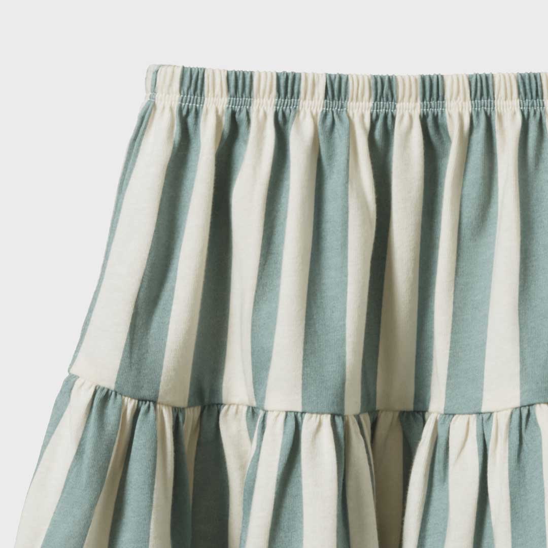 Lala Skirt | Star Dew Stripe