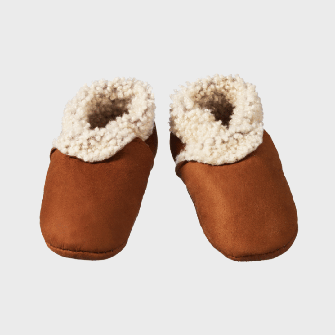 LAMBSKIN BOOTIES | CINNAMON