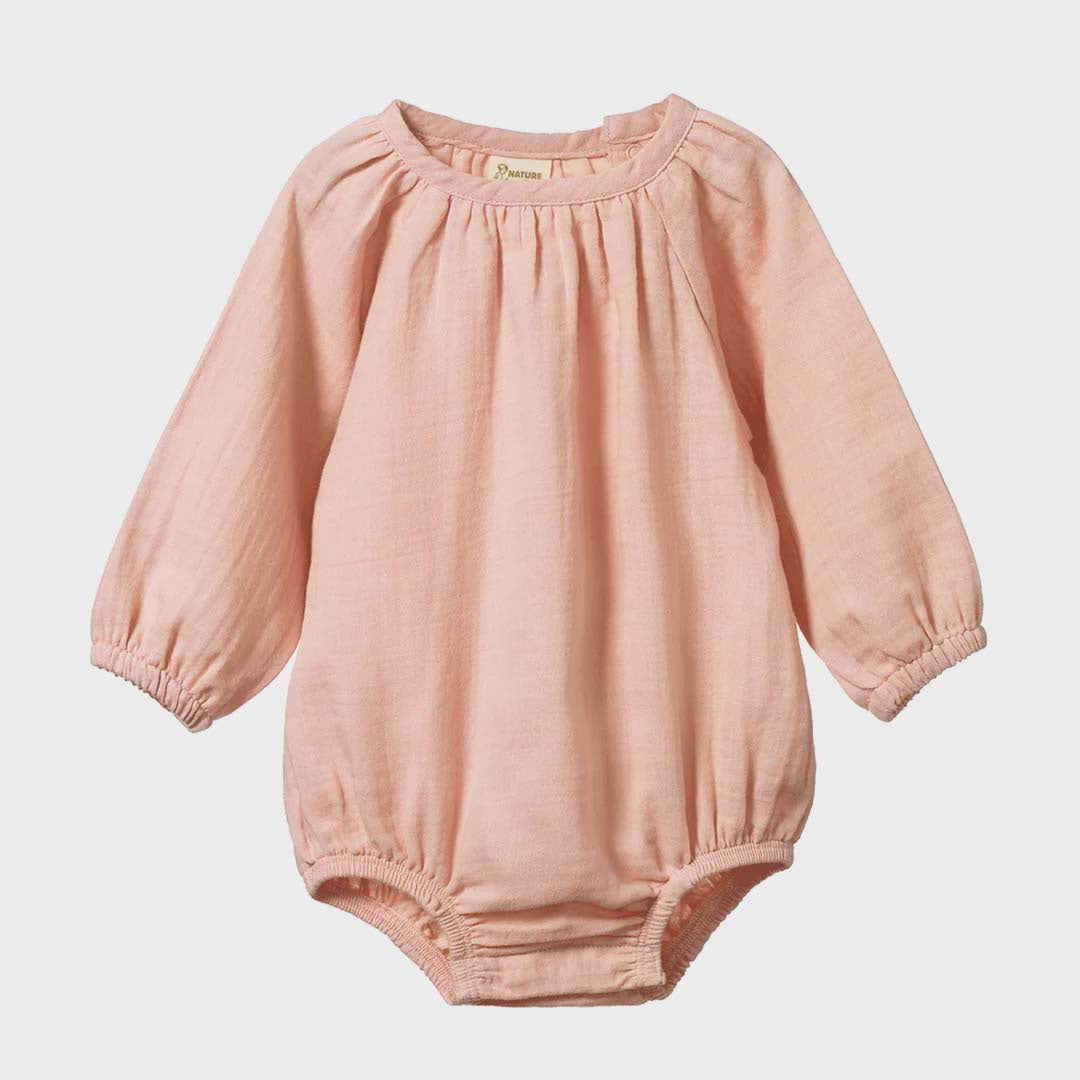 MEADOW BODYSUIT | ROSE DUST CRINKLE