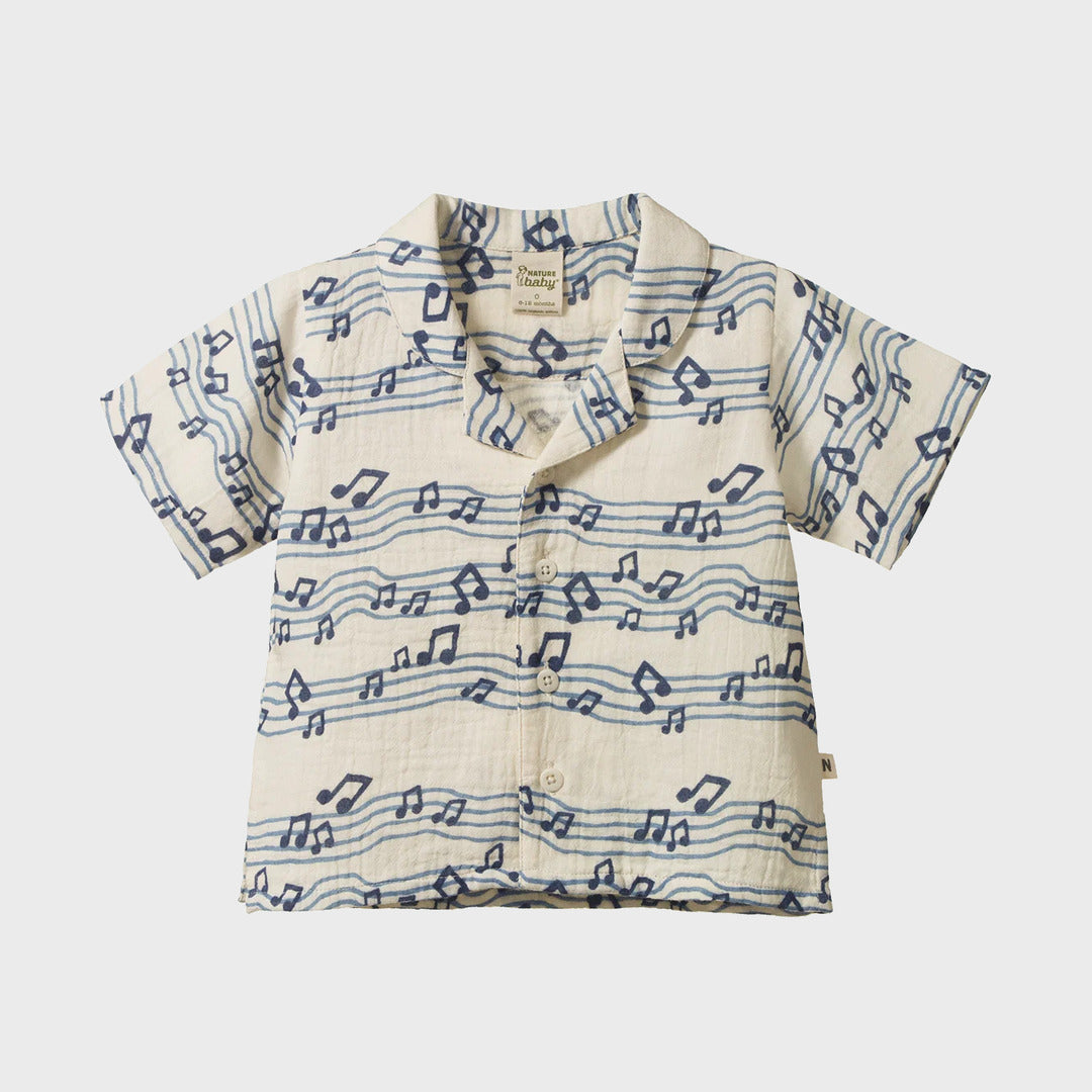 Guthrie Shirt Muslin | Rhythm Print
