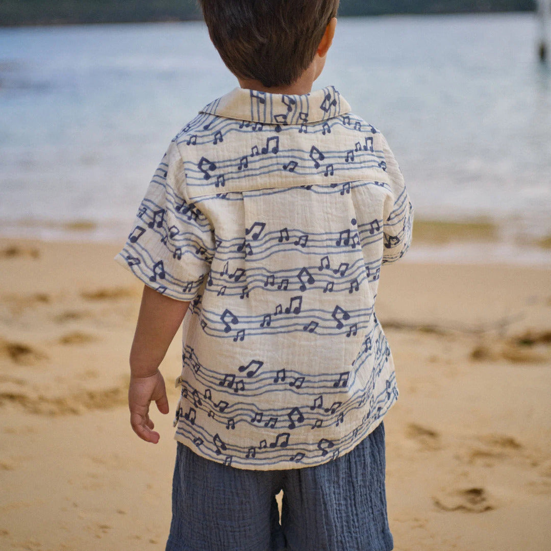 Guthrie Shirt Muslin | Rhythm Print