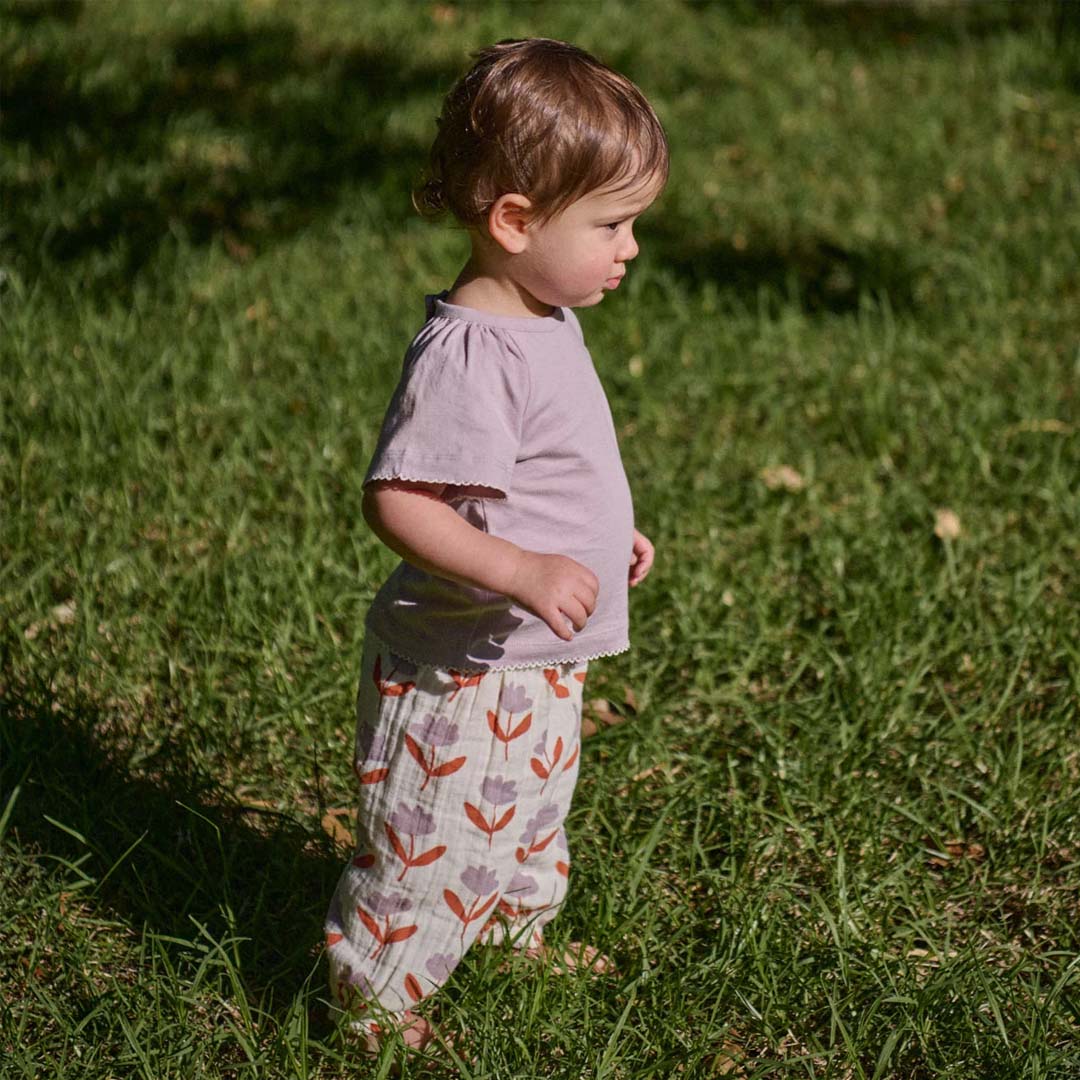 Daphne Pants Muslin | Fleurette Print