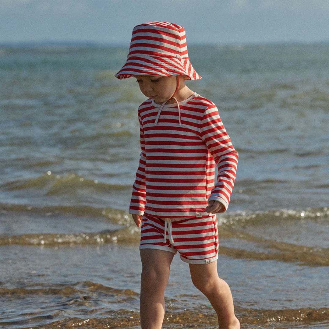 Splash Shorts | Red Sea Stripe