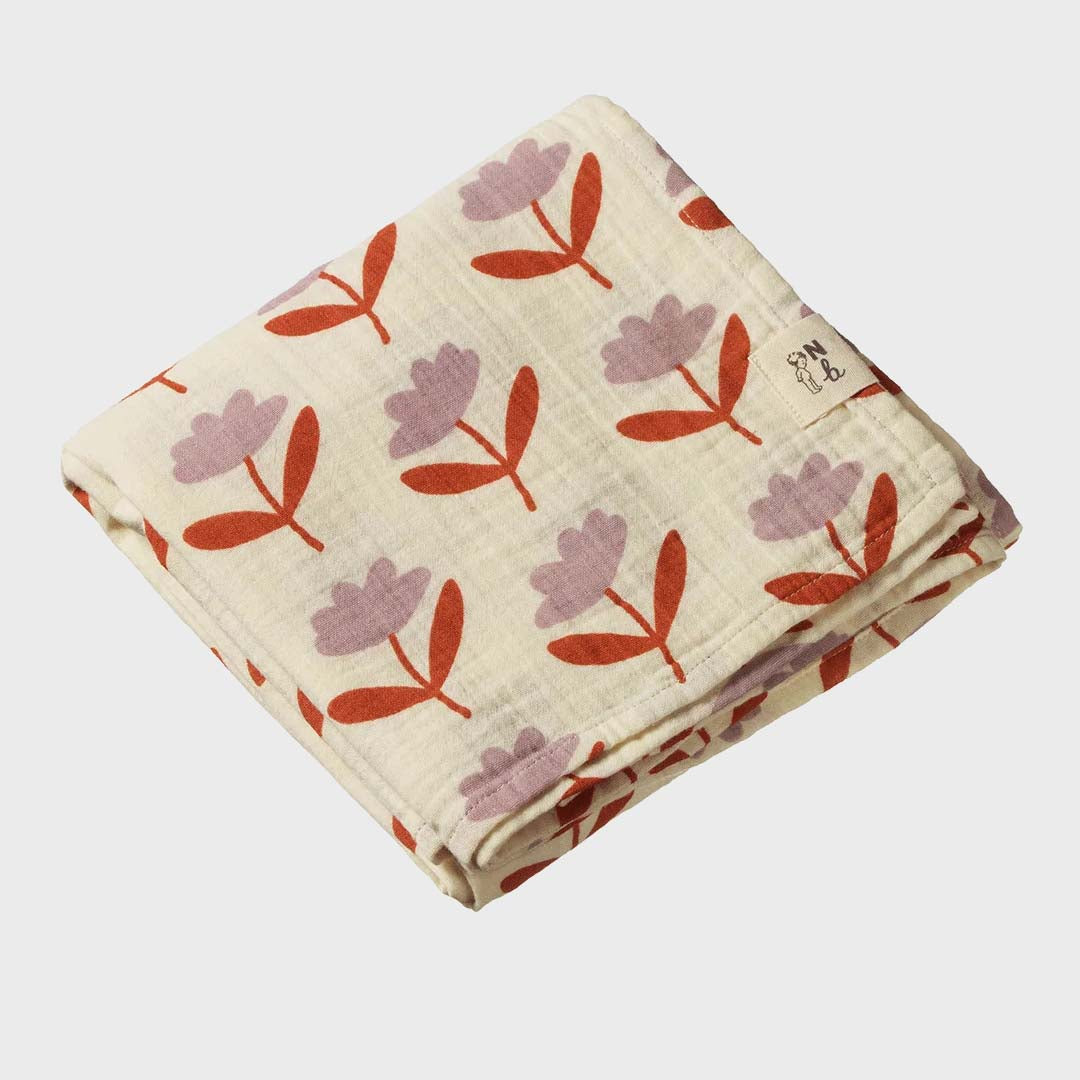 Muslin Wrap | Fleurette Print