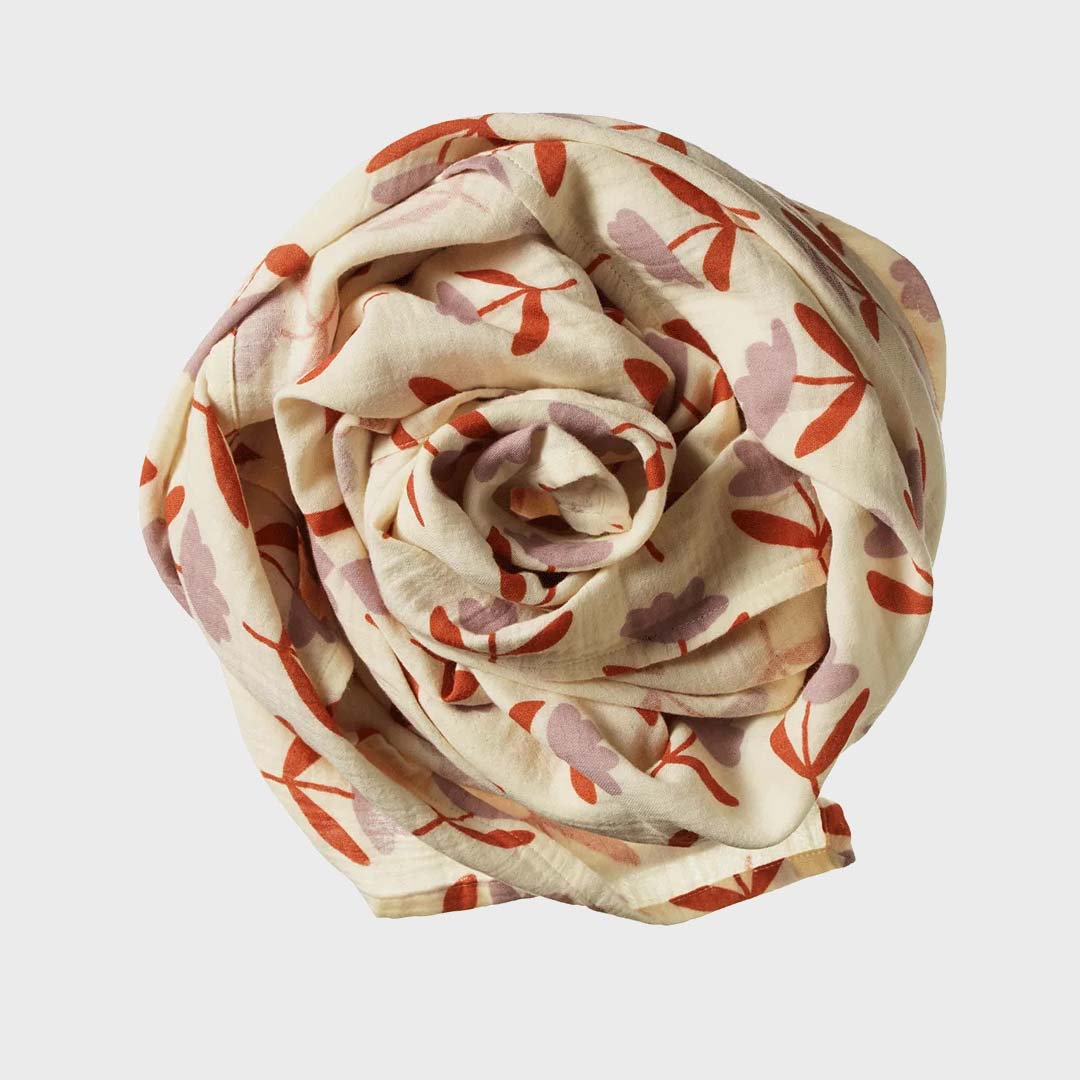 Muslin Wrap | Fleurette Print