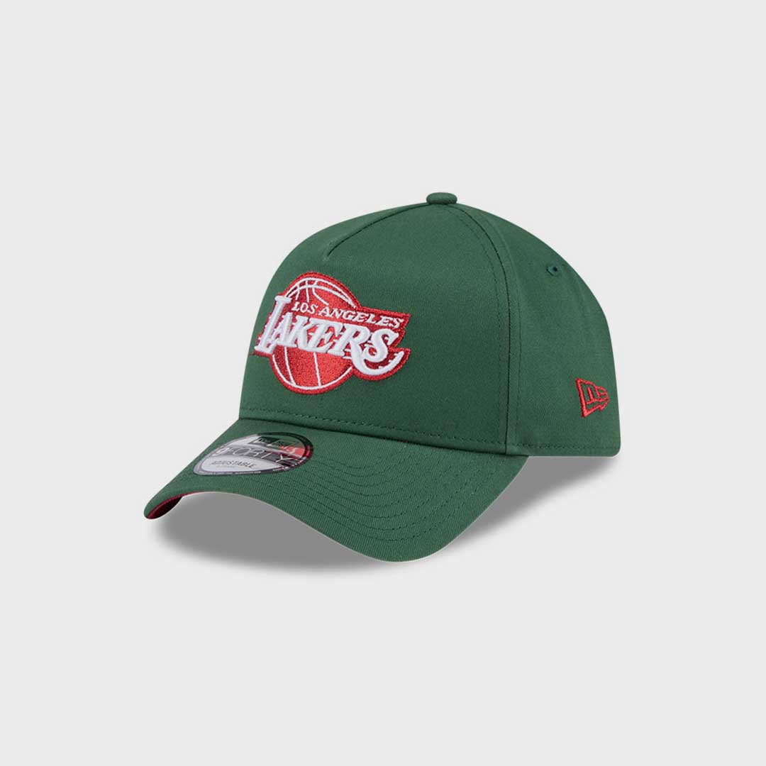 9Forty LA Lakers | Cilantro Metallic Red