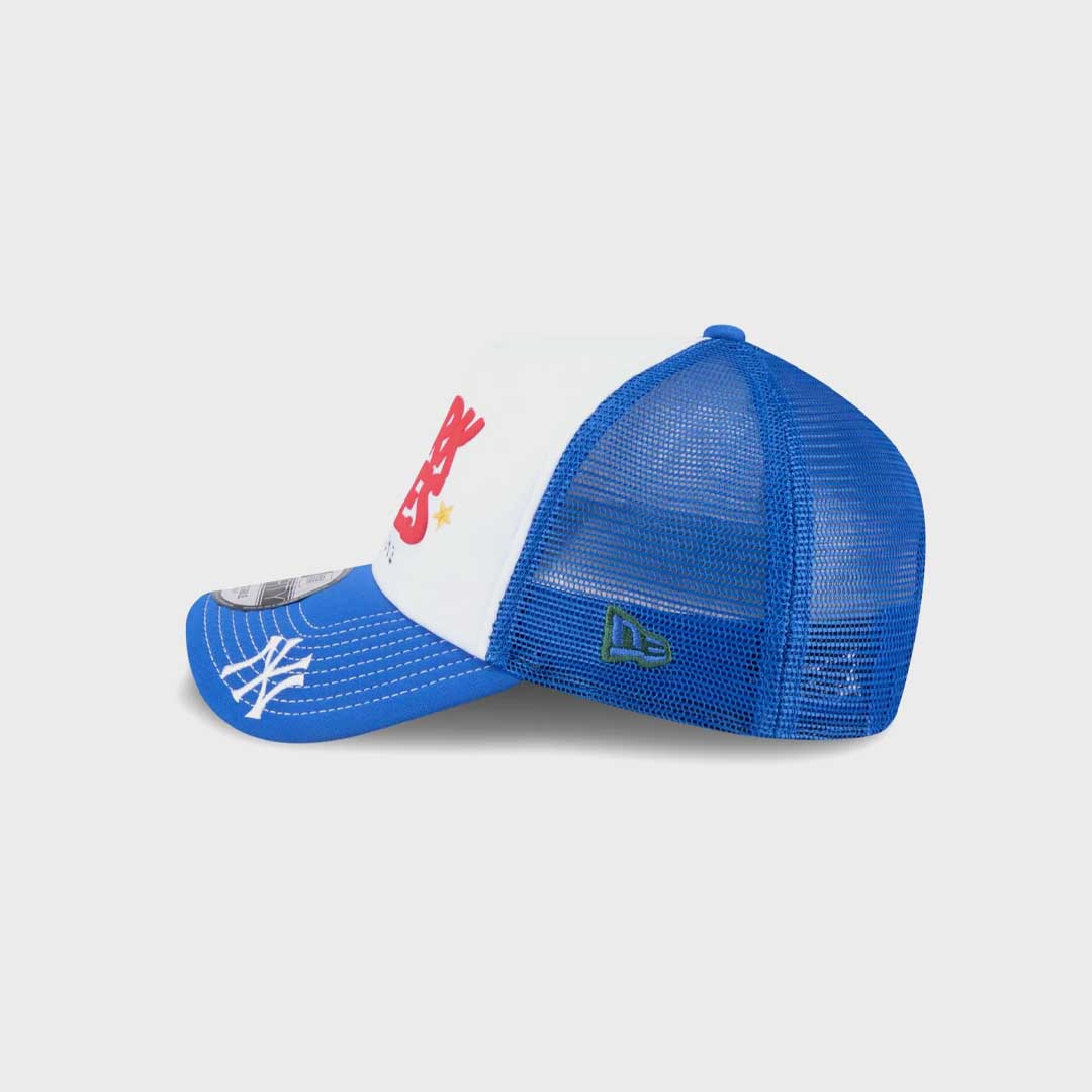 9Forty NY Yankees A- Frame Trucker | Blue White