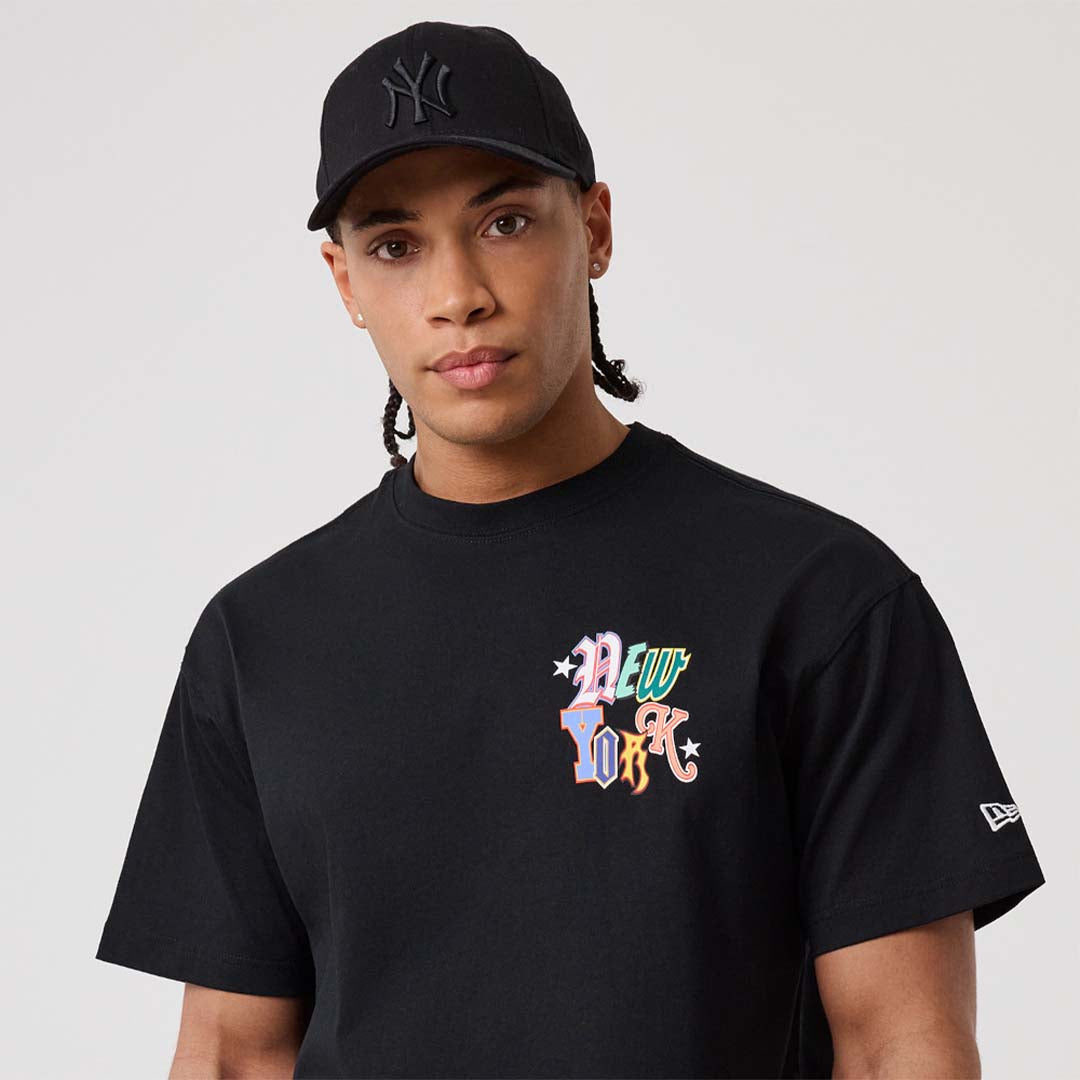 NY Yankees Tee | Black