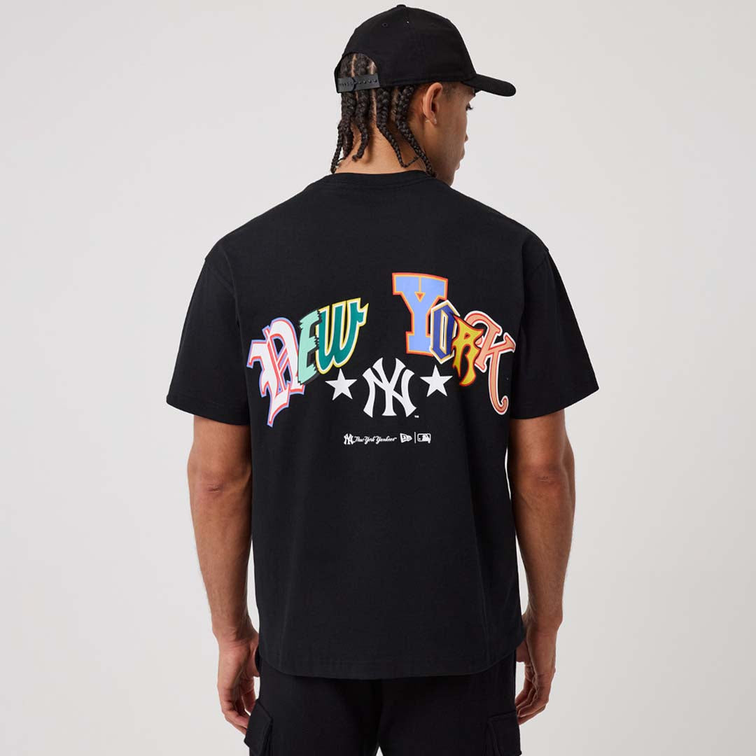 NY Yankees Tee | Black