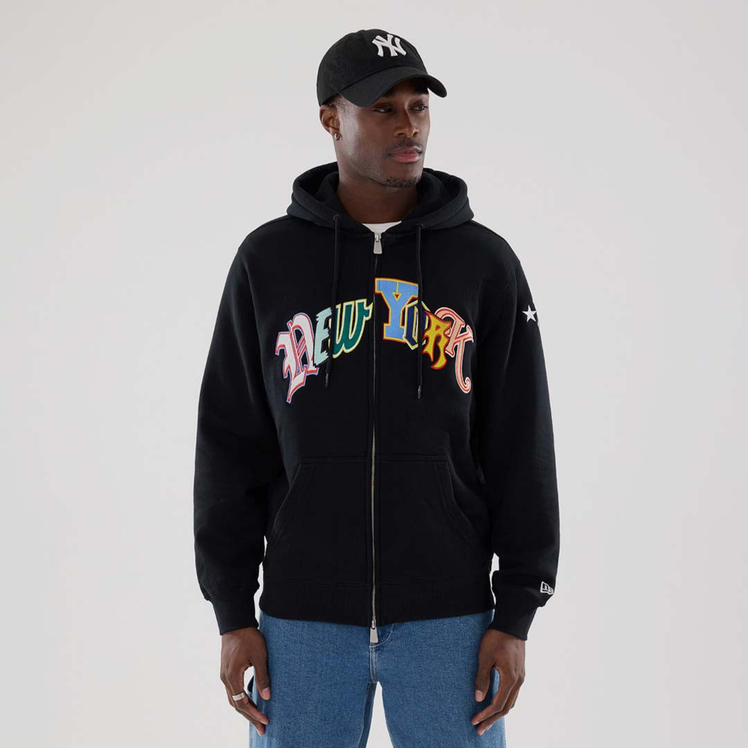 New York Hooide | Black