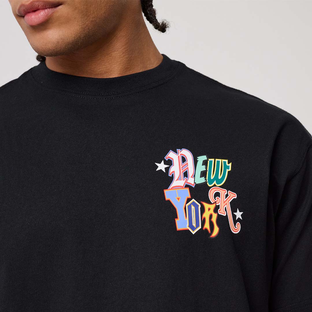 NY Yankees Tee | Black
