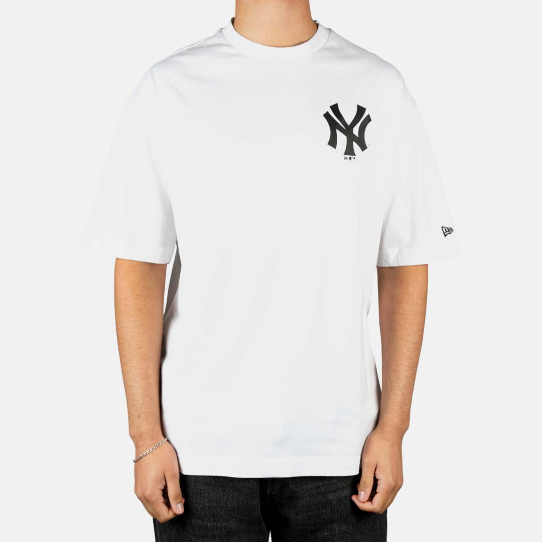 NY YANKEES VINTAGE OVERSIZED TEE | WHITE