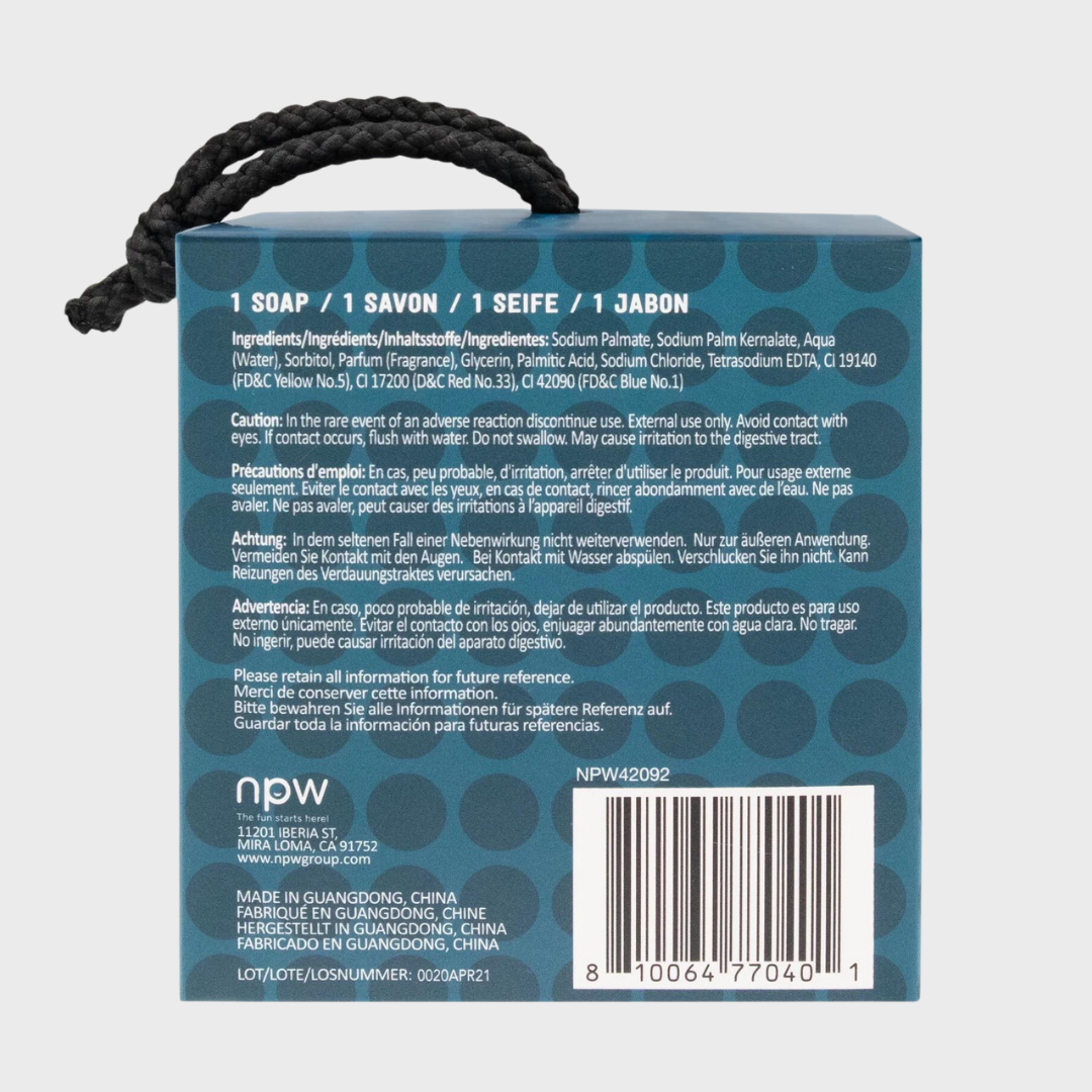 WASH YOUR NUTS SOAP ON A ROPE