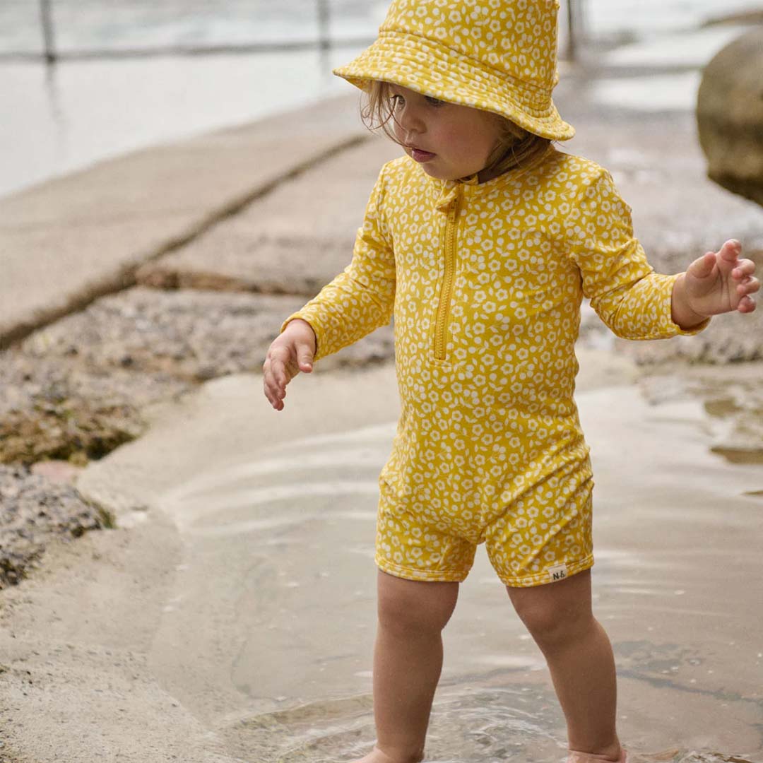 Splash Sunhat | Kitchen Garden Freesia Print