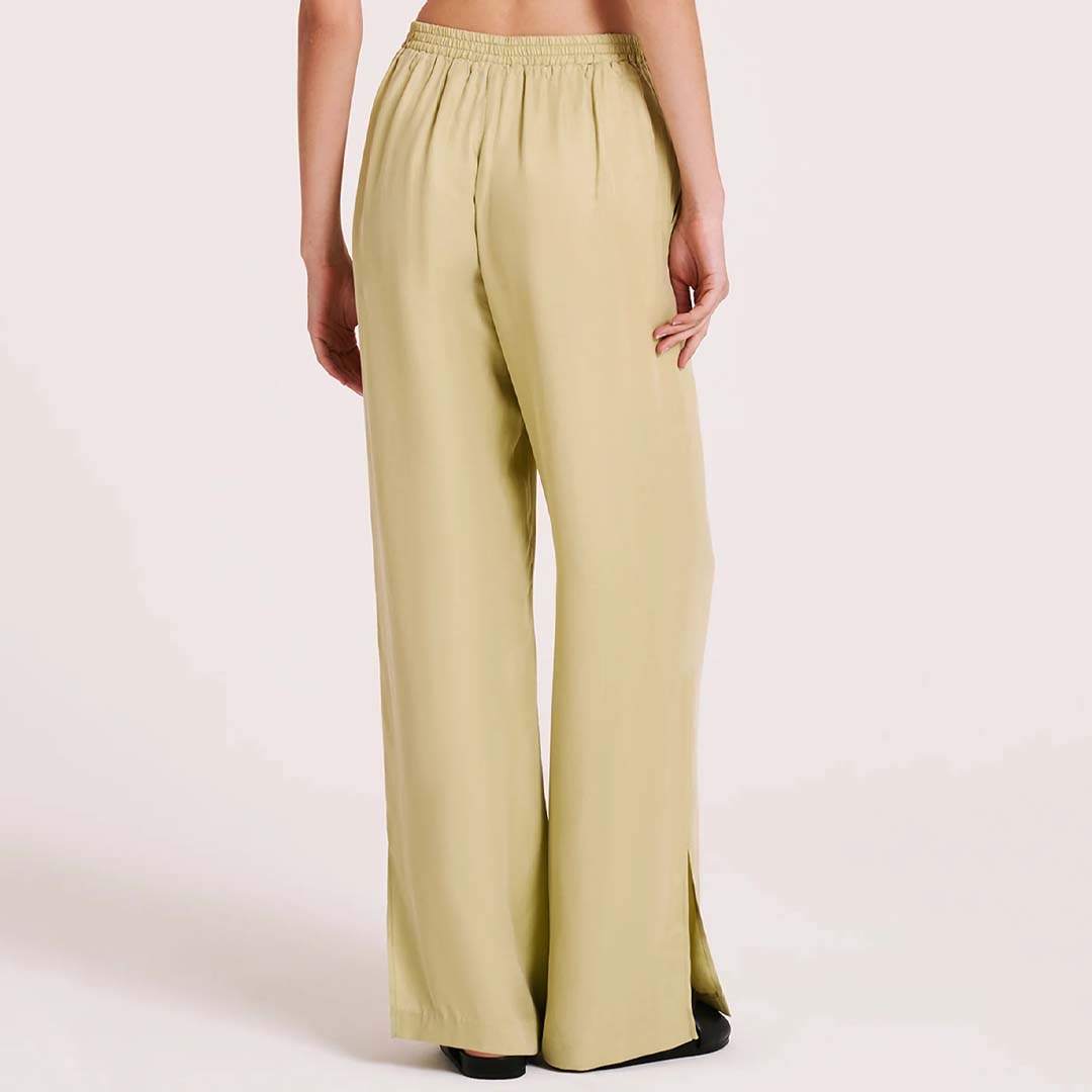 DARA CUPRO PANT | LIME