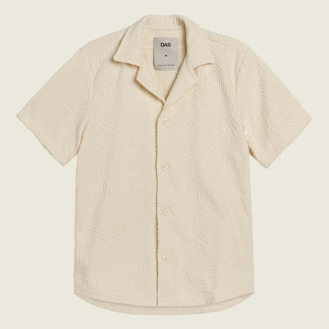 CUBA TERRY SHIRT | CREAM GOLCONDA
