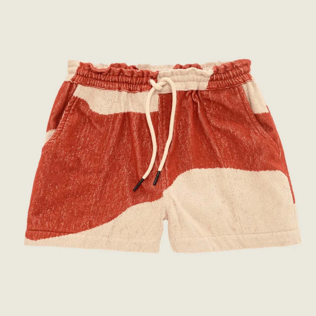 DRIZZLE TERRY SHORT | AMBER DUNE