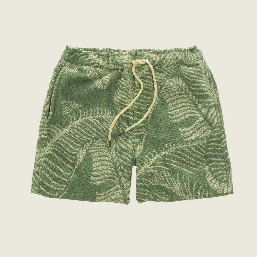 TERRY SHORT | BANANA LEAF