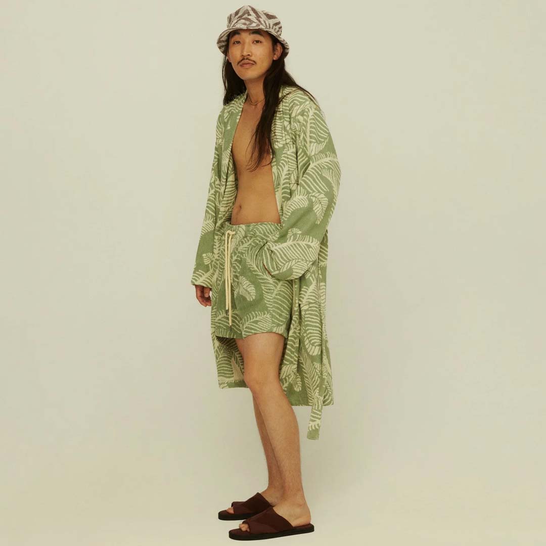 TERRY SHORT | BANANA LEAF