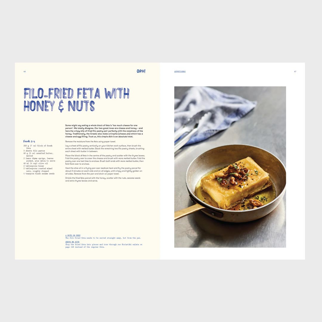 Opa! Recipes inspired by Greek Tavernas