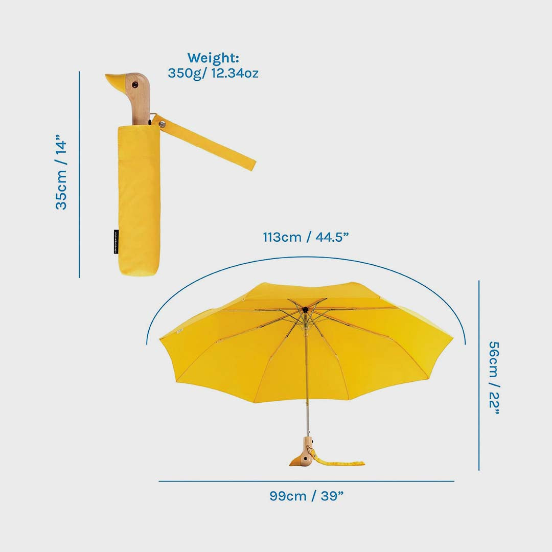 Duck umbrella | Yellow