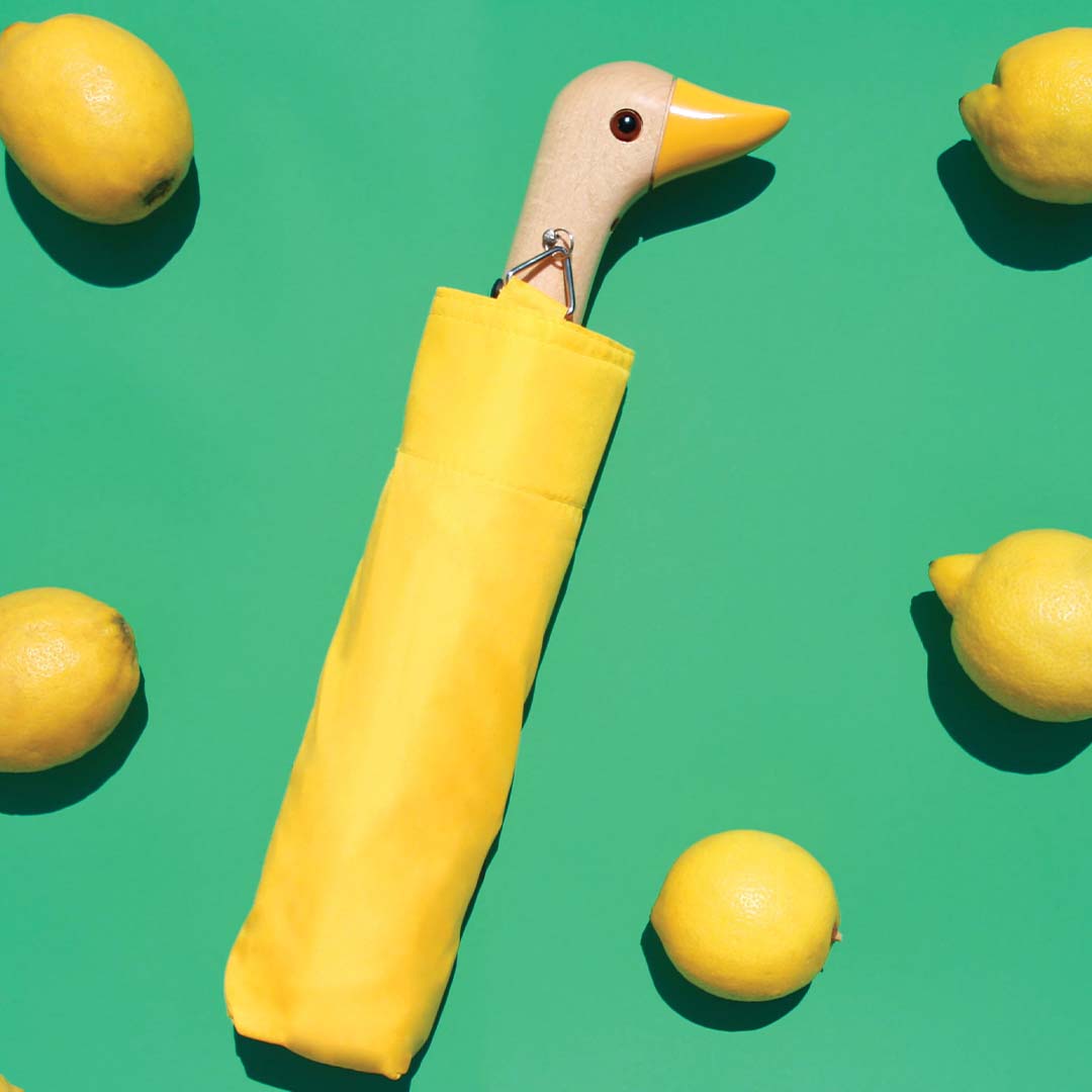 Duck umbrella | Yellow