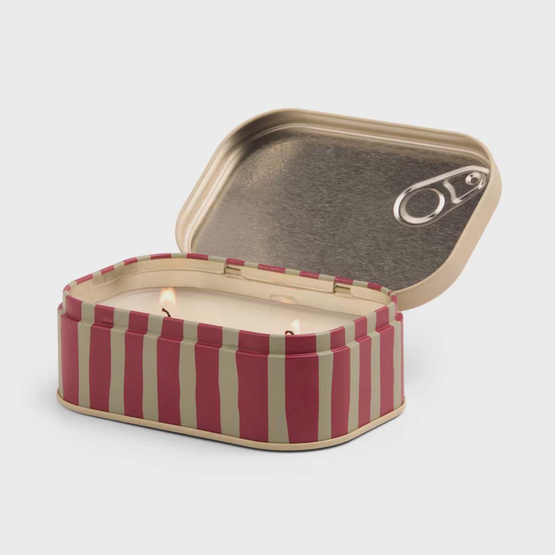 BISTRO 4.5oz FRENCH LEMON PRINTED TIN CANDLE | MEYER LEMON