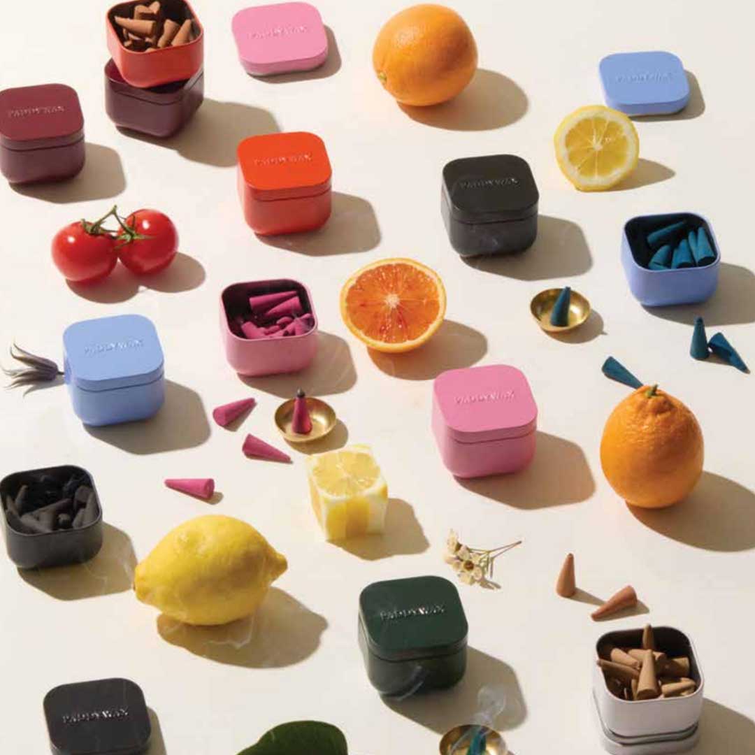 Cubed Incense Tin | Black Fig & Olive