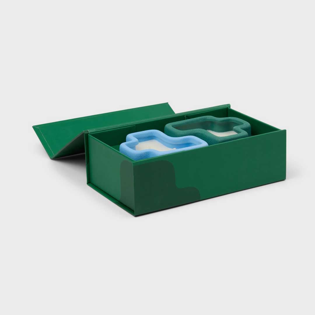 Jigsaw 4oz Candles | Wild Mint & Misted Lime