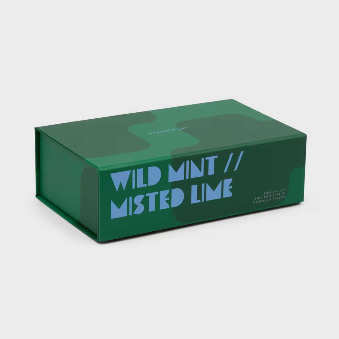 Jigsaw 4oz Candles | Wild Mint & Misted Lime