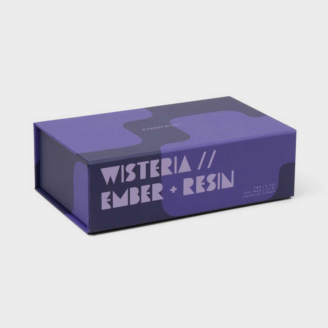 Jigsaw 4oz Candles | Wisteria Ember+Resin