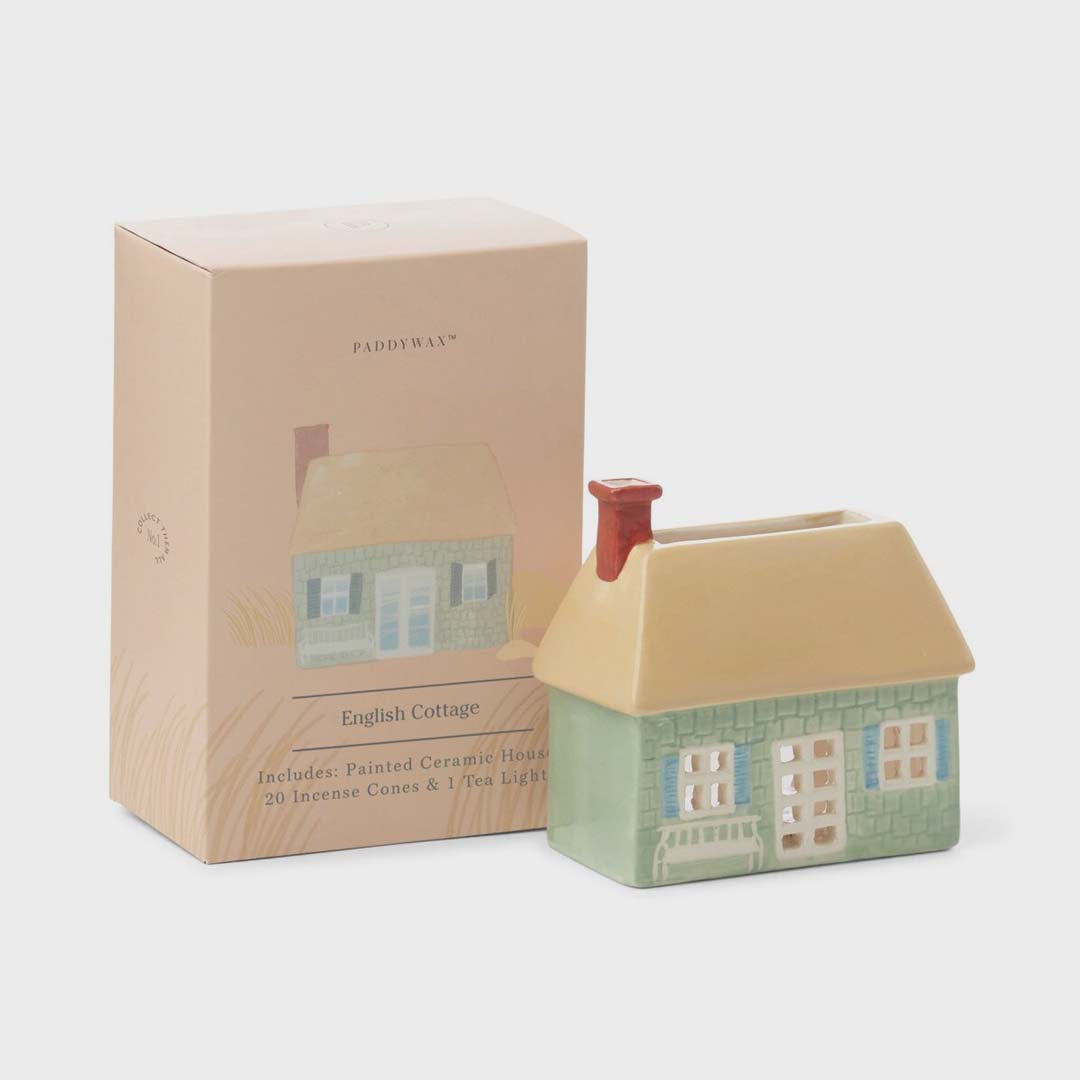 NO. 04 ENGLISH COTTAGE | INCENSE & TEA LIGHT HOLDER