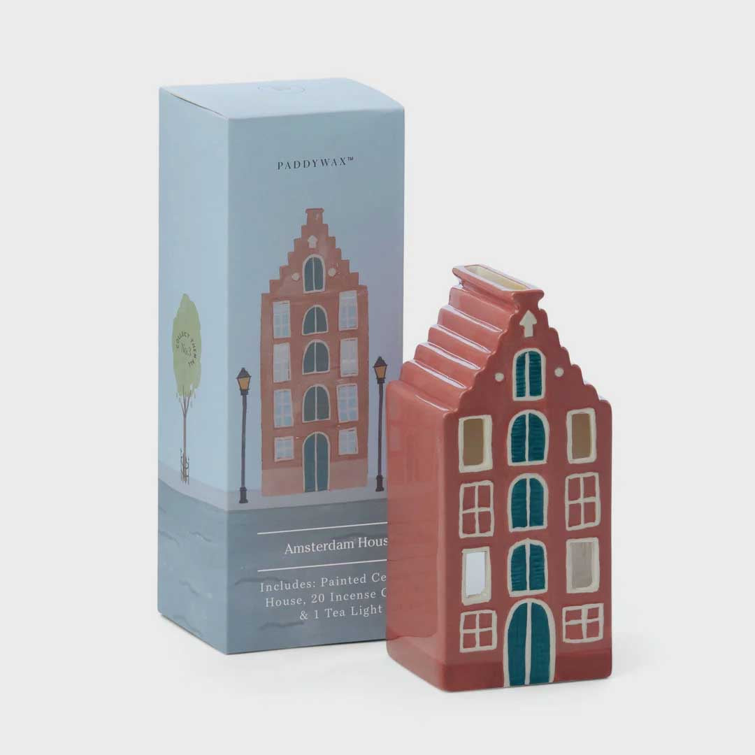 No.02 Amsterdam House Style Incense & Tea Light Holder