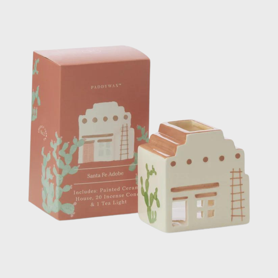 No.03 Santa Fe Adobe | Incense & Tea Light Holder