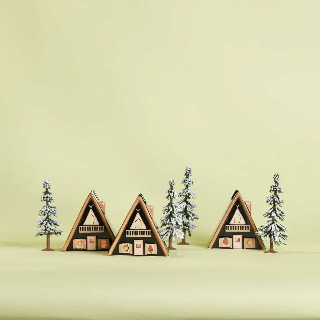 No.01 Nordic Cabin | Incense & Tea Light Holder