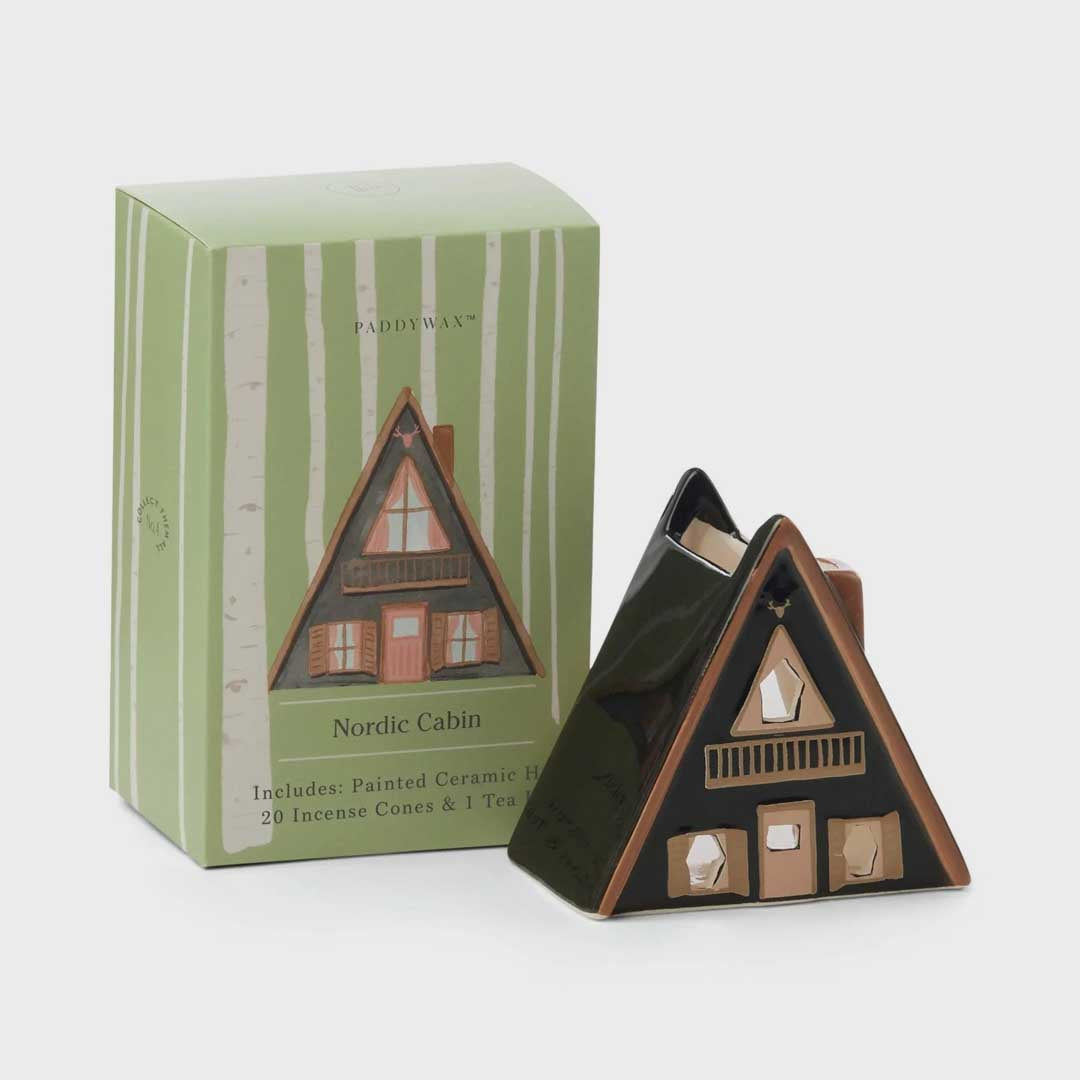 No.01 Nordic Cabin | Incense & Tea Light Holder