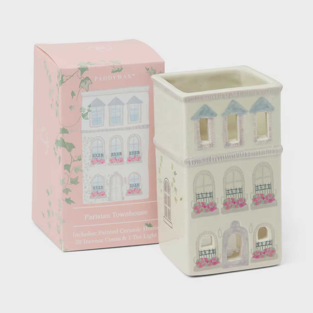 Parisian Townhouse Incense & Tea Light Holder