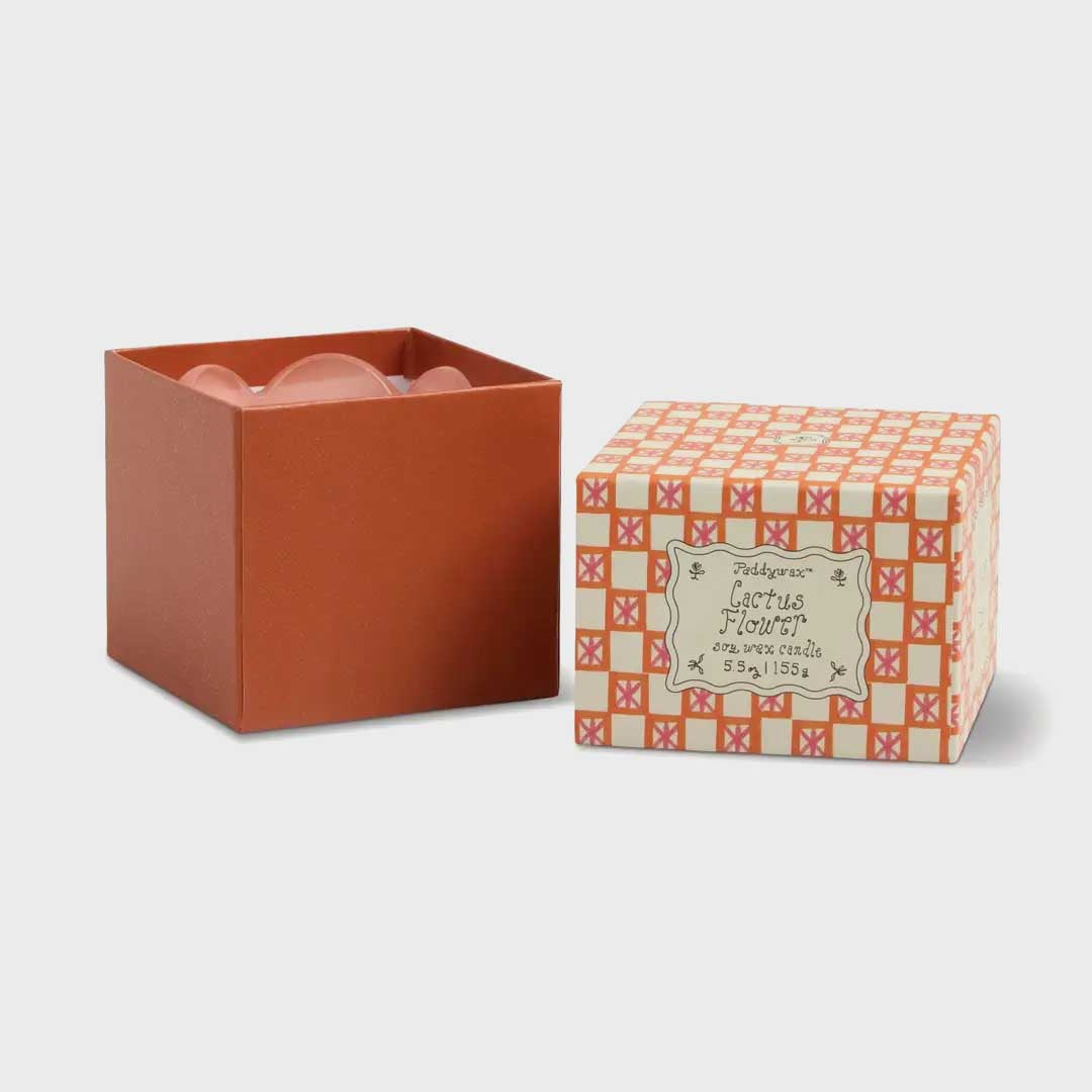 Tulip 5.5oz Glass Candle | Cactus Flower