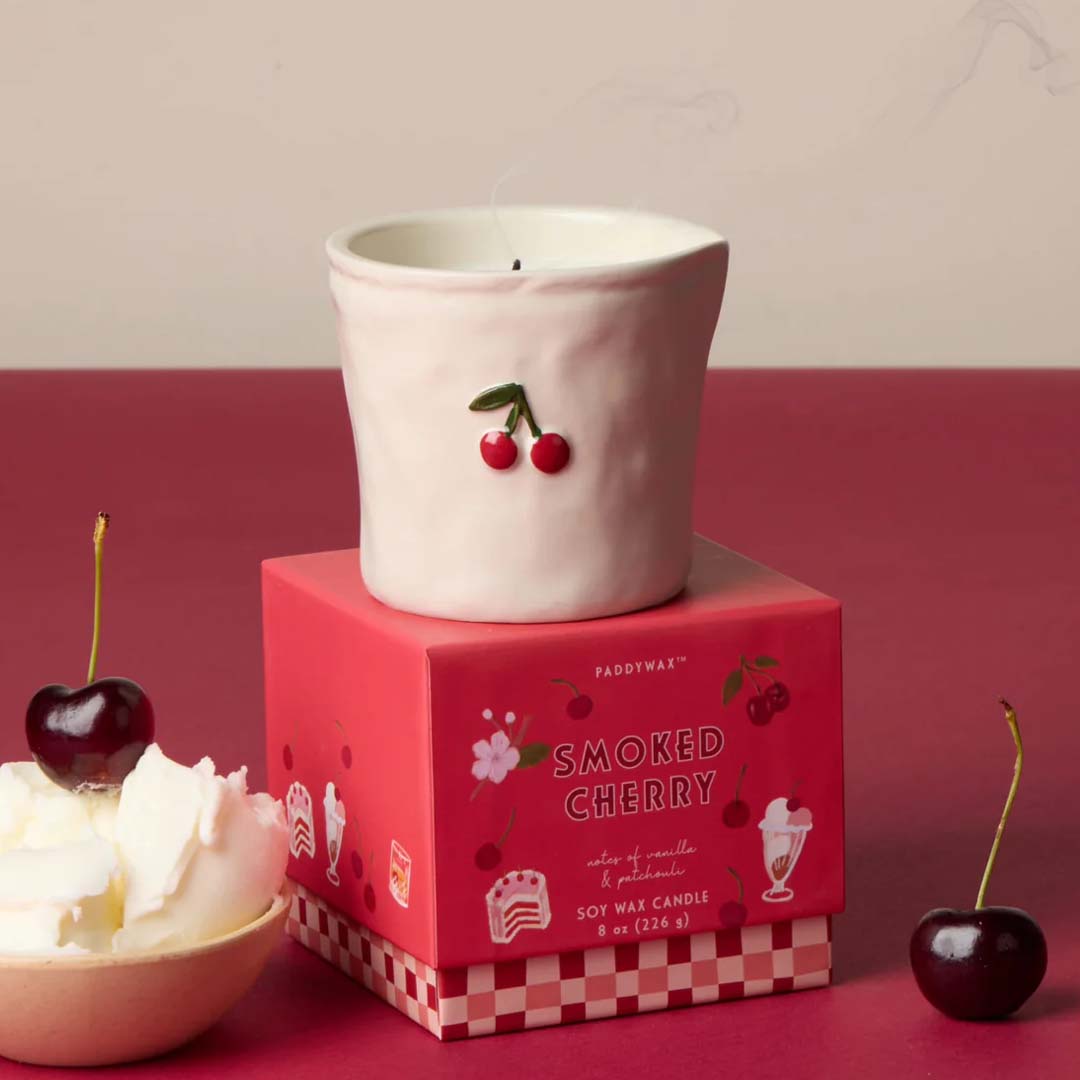 Bistro 8oz Cherries Candle | Smoked Cherry