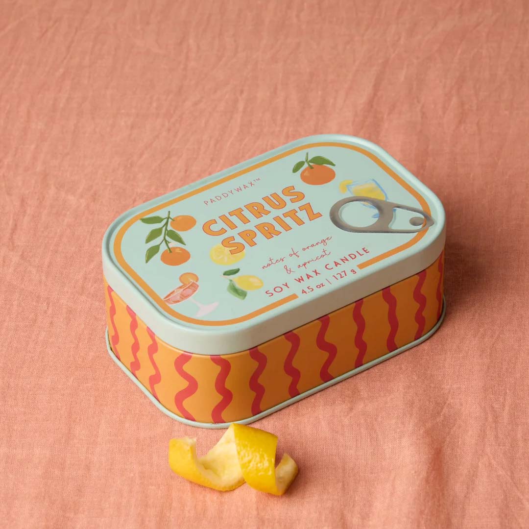 Bistro 4.5oz Candle Tin | Citrus Spritz