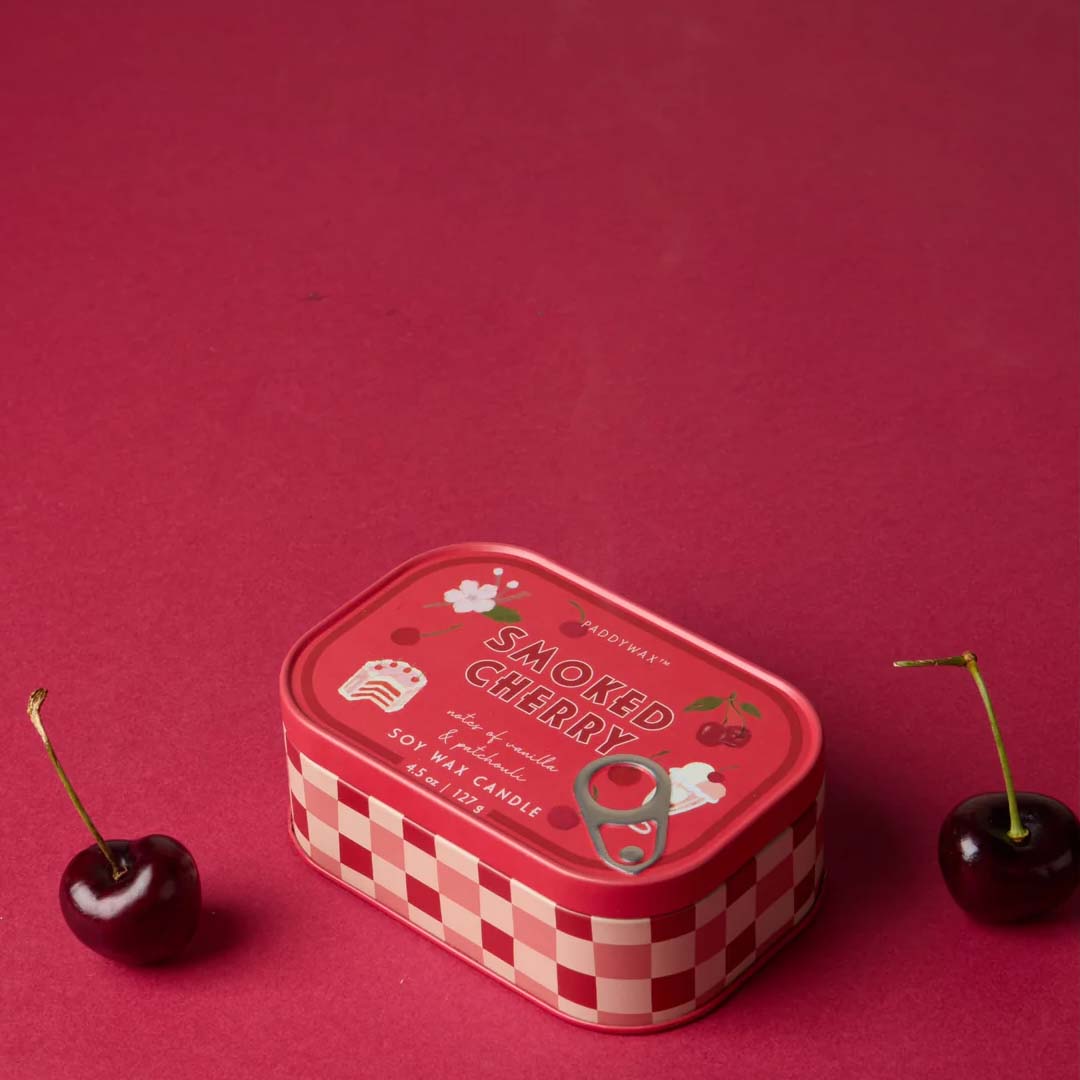 Bistro 4.5oz Cherries Candle Tin | Smoked Cherry