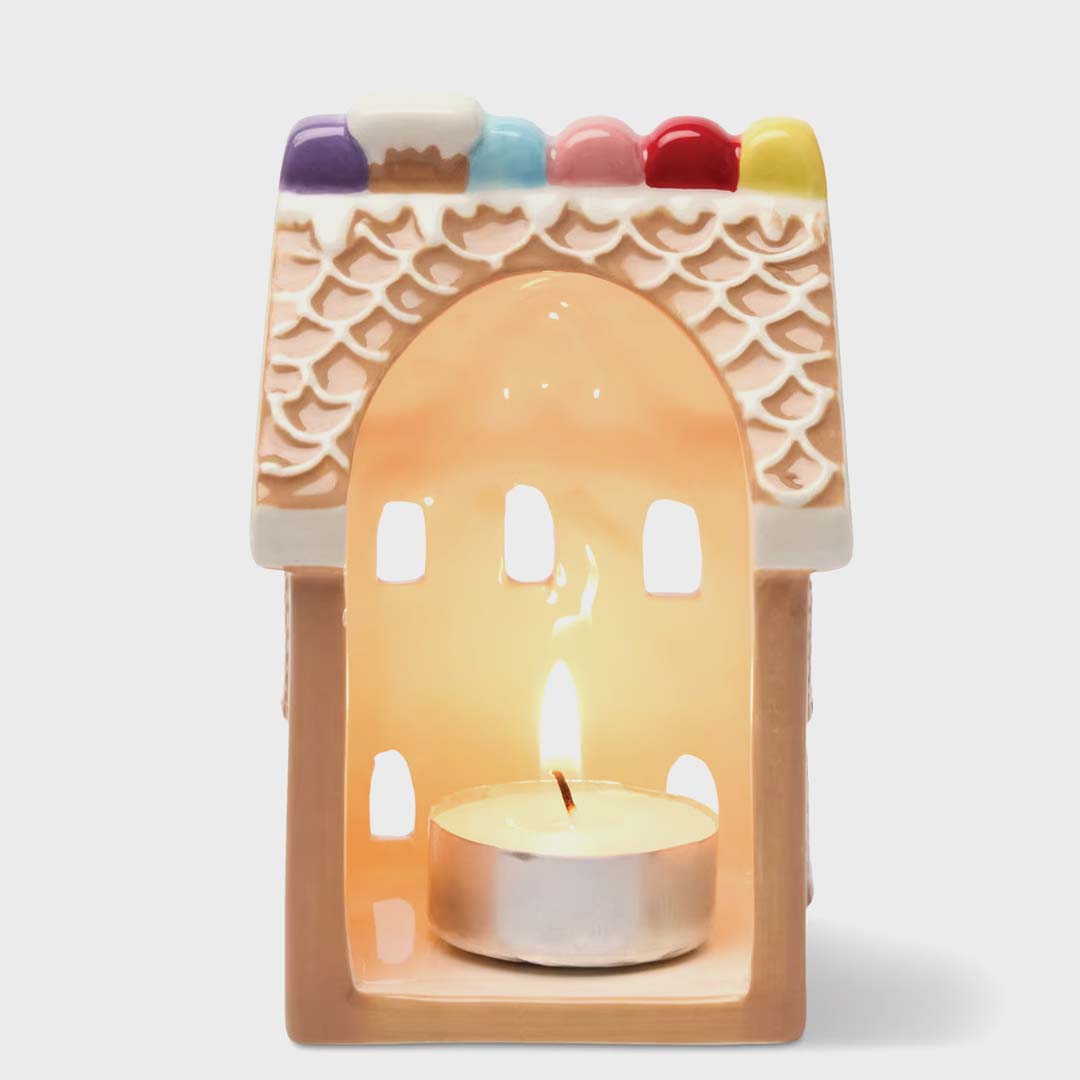 No. 10 Incense House & Tea Light Holder | Gingerbread