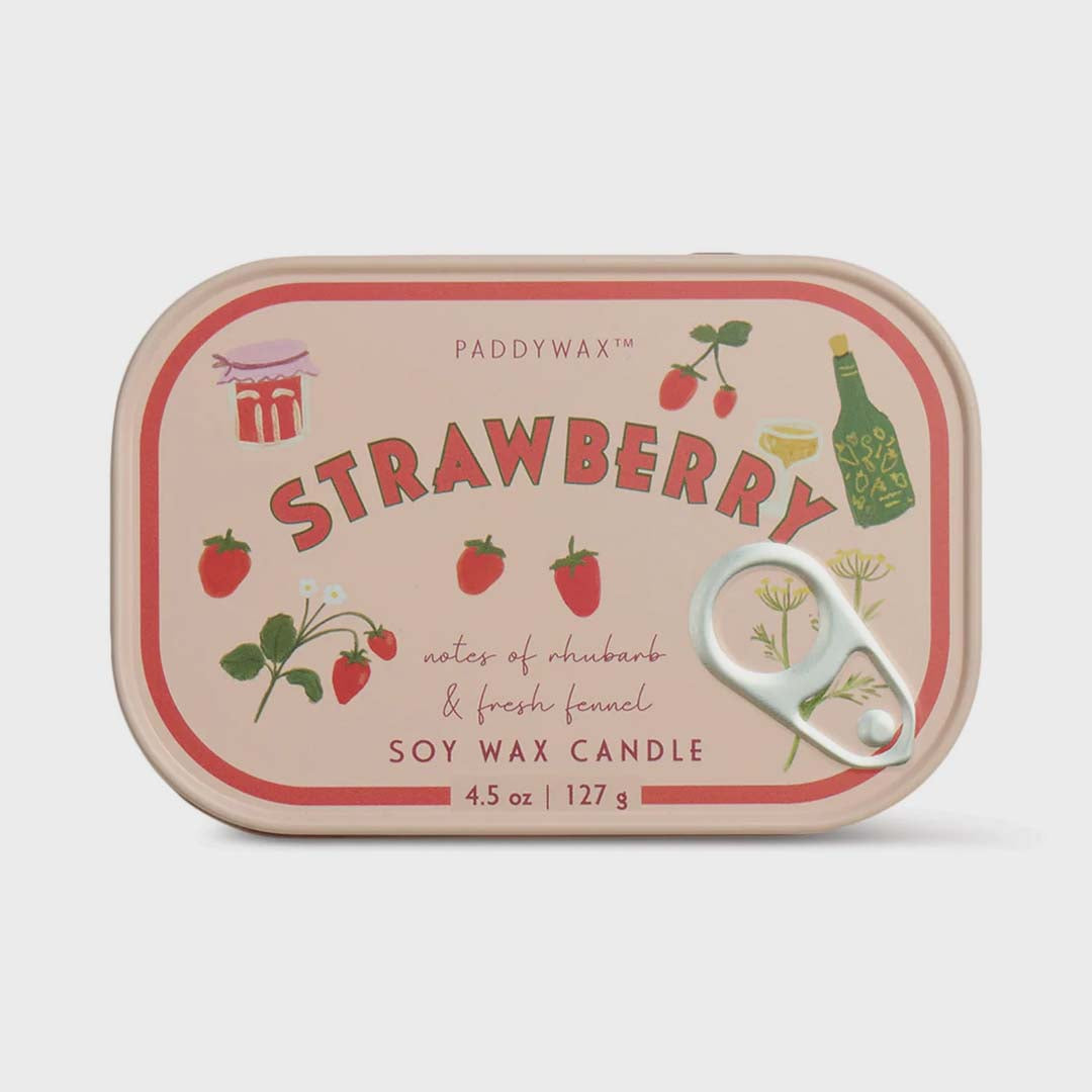 Bistro 4.5oz Strawberry Candle Tin | Strawberry