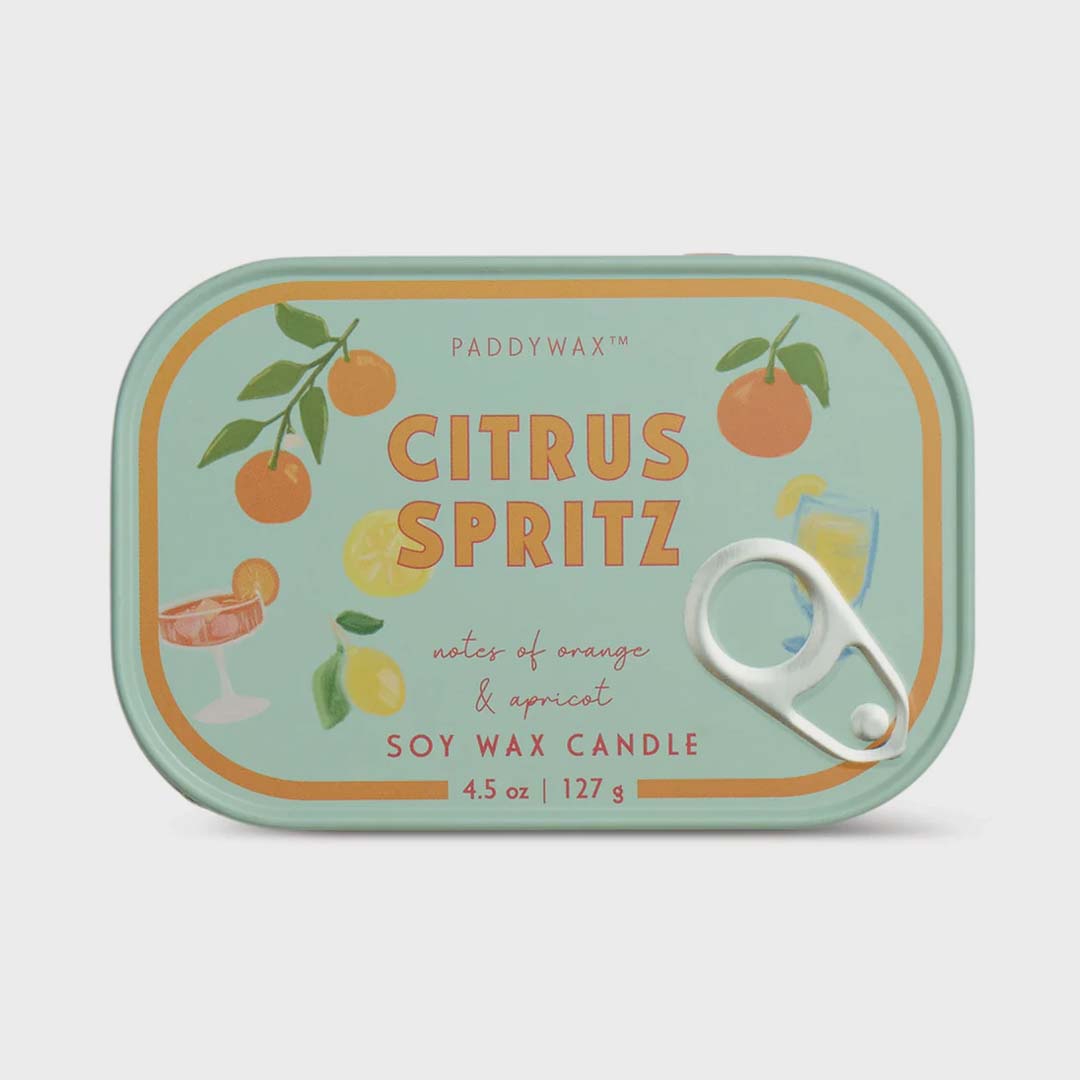Bistro 4.5oz Candle Tin | Citrus Spritz