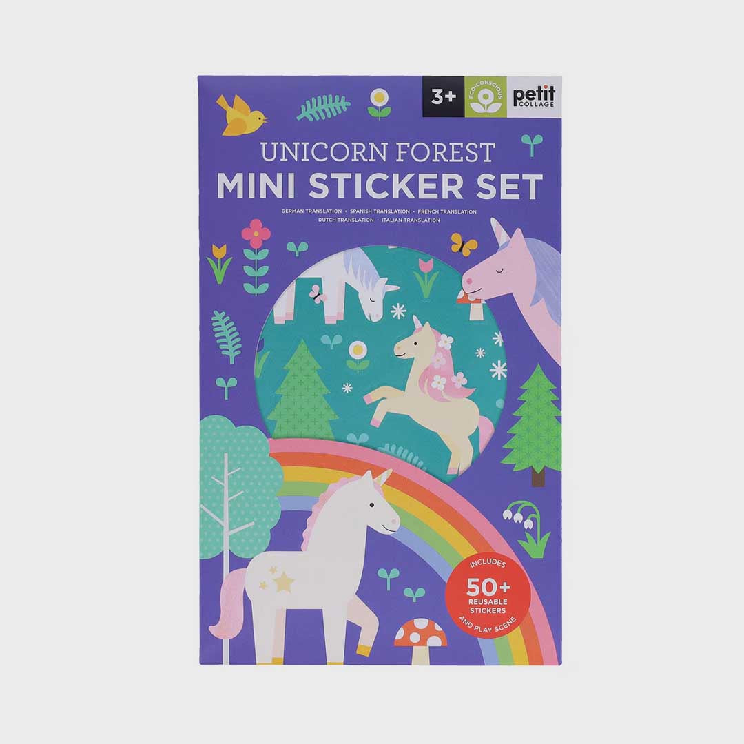 Mini Sticker Set | Unicorn Forest