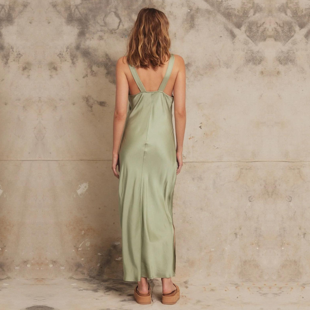 ALESSI DRESS | SAGE